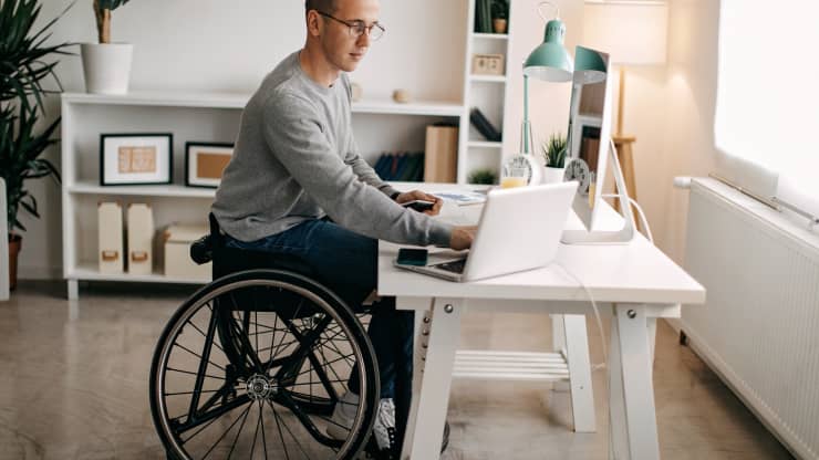 Employers supported Disabled workers in the year 2021
