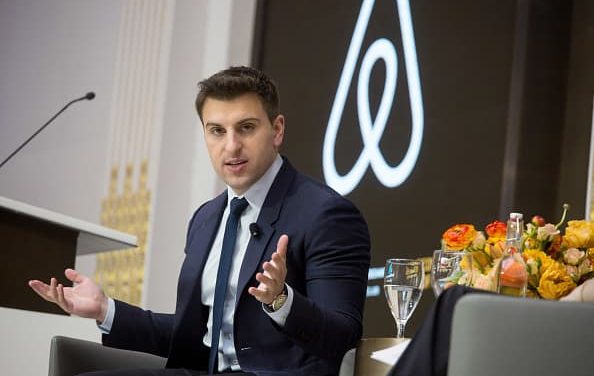 Airbnb CEO says a future of flexible work and travel will give the company a boost