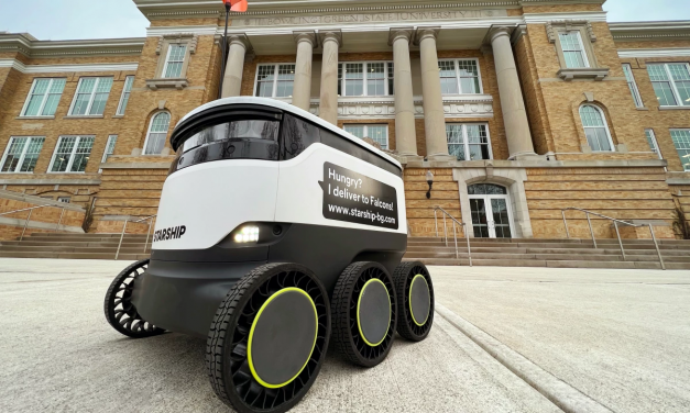 Goodyear Puts Its Airless Tires on Delivery Robots