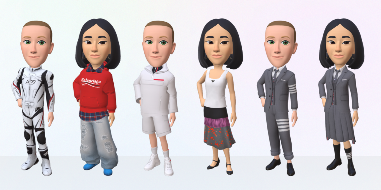 Metaverse users will be able to clothe avatars in top designer clothes – for a fee