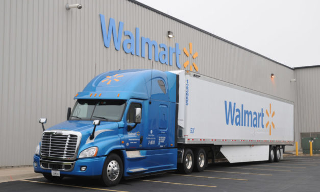 Walmart truck drivers will be paid up to $110,000 in first year