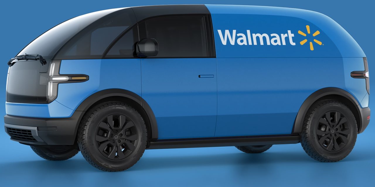 Walmart orders 4,500 electric vans from Canoo for last-mile deliveries